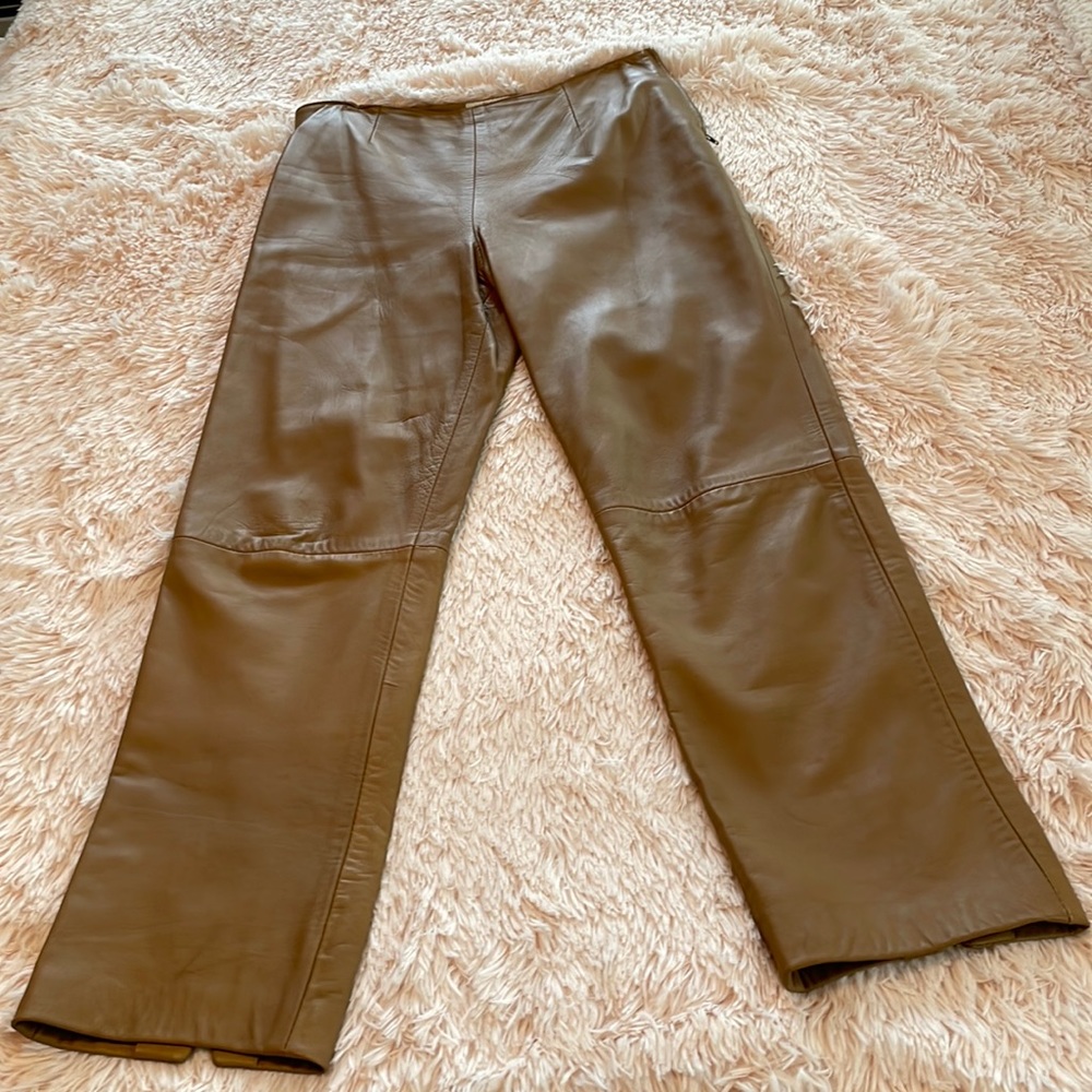MargaretM Women’s Leather Pants